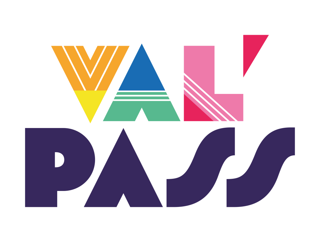 Logo Val'Pass, la carte multi activités