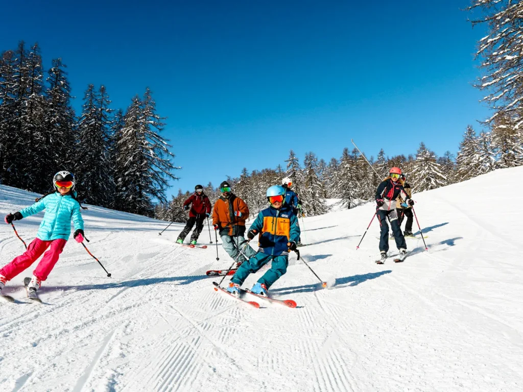 Ski en famille sur les pistes de Valberg
