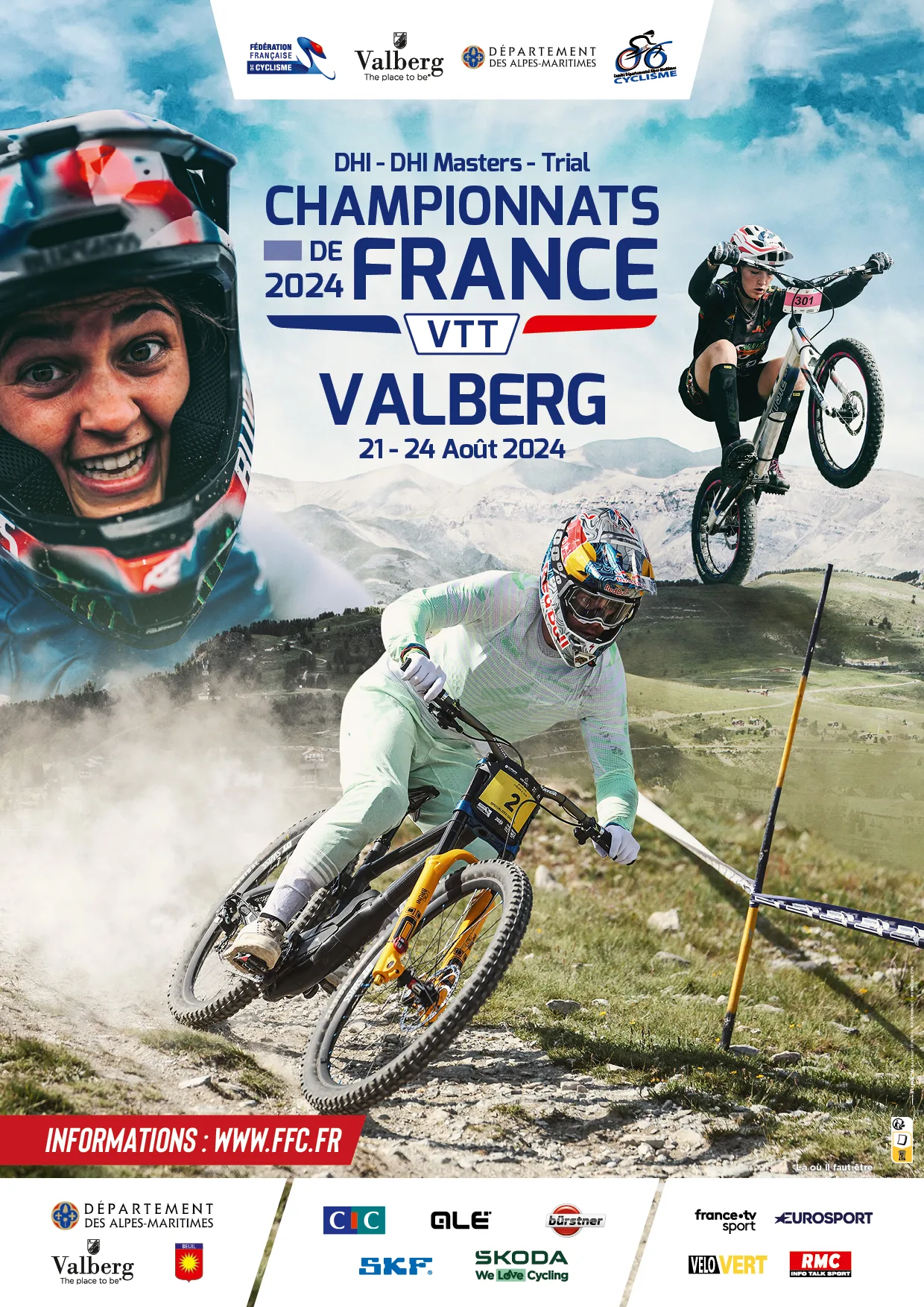 Championnats de France VTT DH et trial 