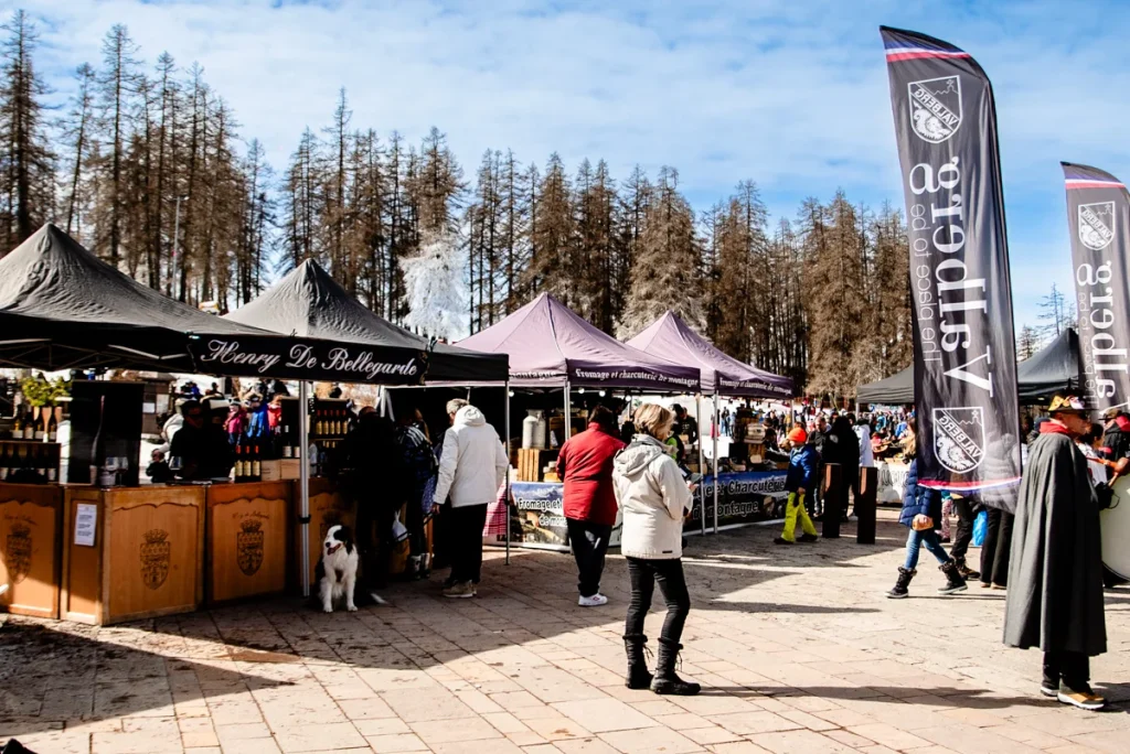 Marché aux truffes à Valberg