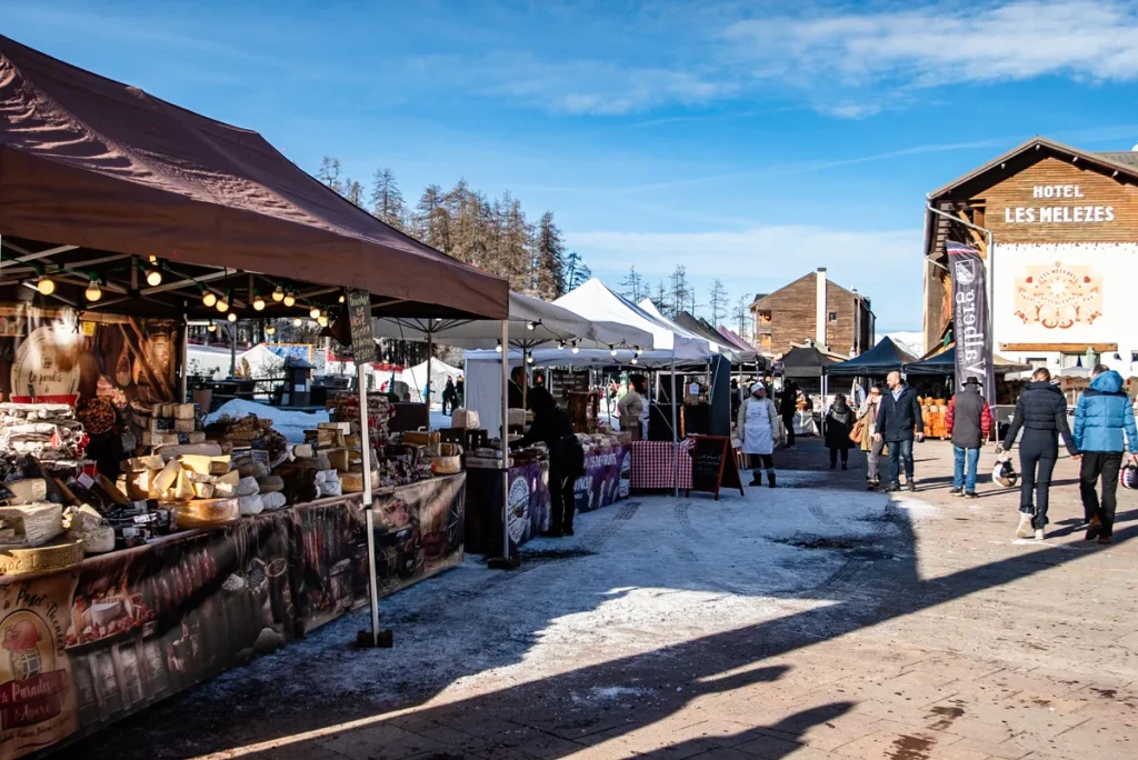 Marché aux truffes à Valberg