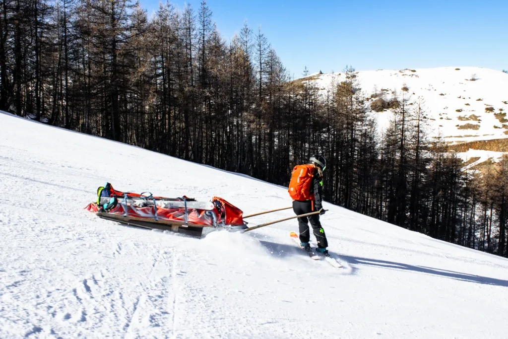 Pisteur à Valberg