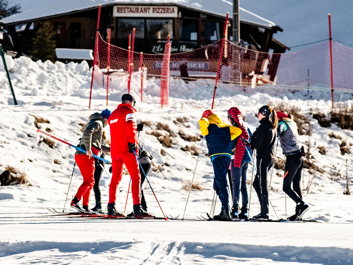 Cours de ski de fond avec l'ESF Valberg-Beuil au domaine nordique de Beuil-Les Launes - Valberg