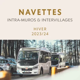 Navettes intra-muros et inter villages Valberg hiver 2023 2024