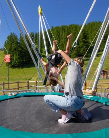 Trampo élastiques à Valberg