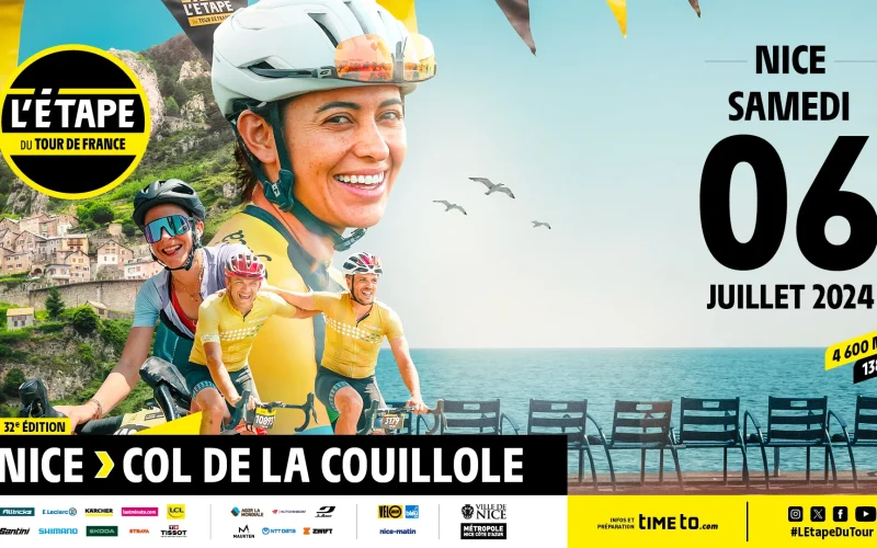 Etape du Tour Nice Col de la Couillole - avancée au 06 juillet 2024