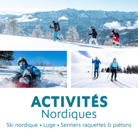 Activités nordiques Valberg hiver 2024-2025