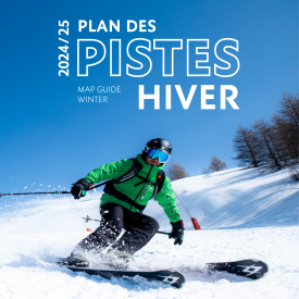 Plan des pistes Valberg hiver 2024-2025